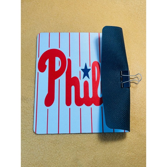 PHILLIES BASEBALL HIGH QUALITY MOUSE PAD MAT FOR OFFICE AND SCHOOL - Picture 3 of 4